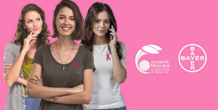 “MES ROSA” Trabajo Conjunto de BAYER DE MÉXICO, y LA ASOCIACIÓN MEXICANA DE LUCHA CONTRA EL CÁNCER A.C.