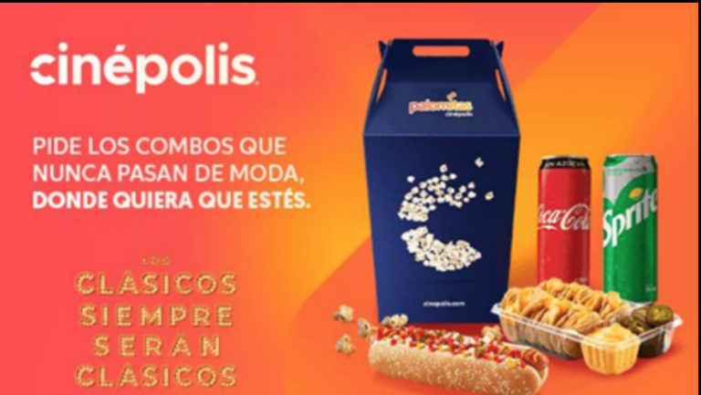 Cinépolis y DiDi Food se Unen Para Llevar los Mejores Clásicos a La Puerta de tu Casa