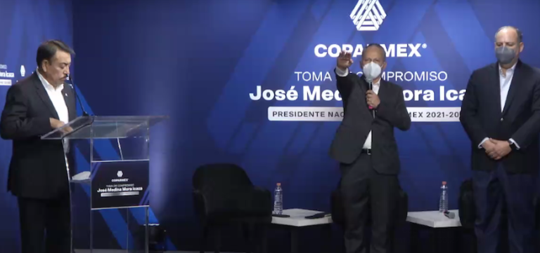 JOSÉ MEDINA MORA ICAZA, NUEVO PRESIDENTE DE COPARMEX