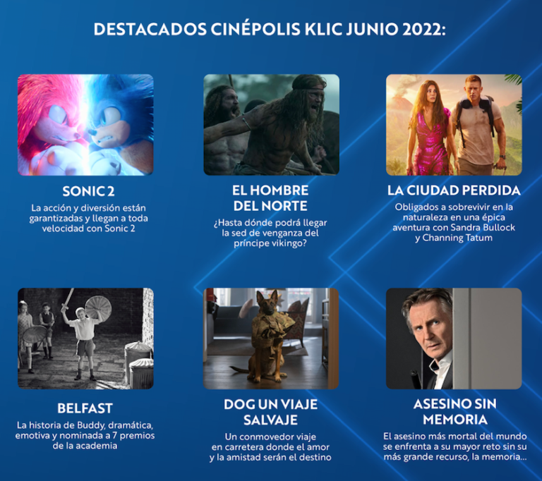 Nuevos e Increíbles Títulos Llegaron a Cinépolis Klic este Mes de Junio