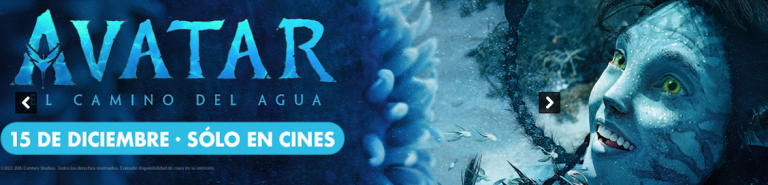 La Preventa de “AVATAR: El Camino del Agua”, ya Está Disponible en CINÉPOLIS